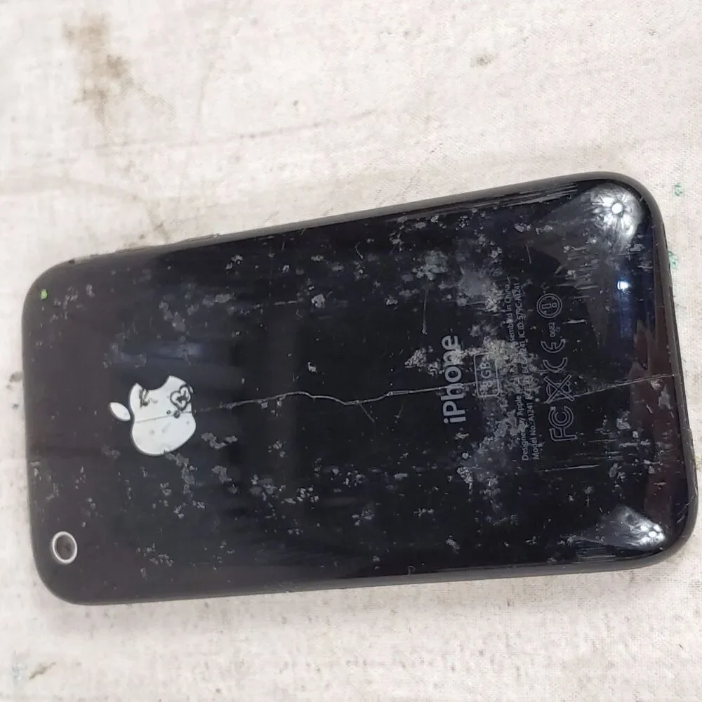 PARTS REPAIR - Apple iPhone A1241 8GB Smartphone Black - UNTESTED